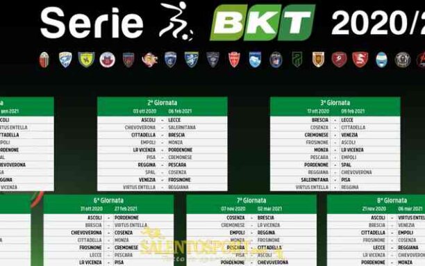 SERIE B – Il Calendario Completo 2020/21 • SalentoSport